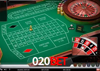 Jogos de mesa e apostas rápidas na 020bet